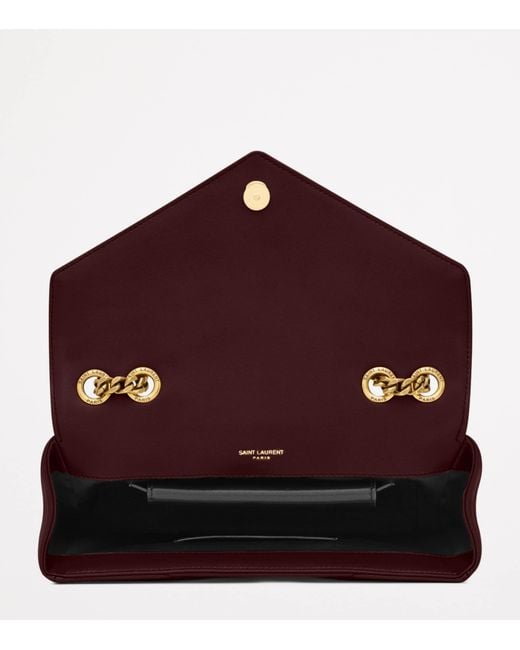 Saint Laurent Red Small Loulou Shoulder Bag