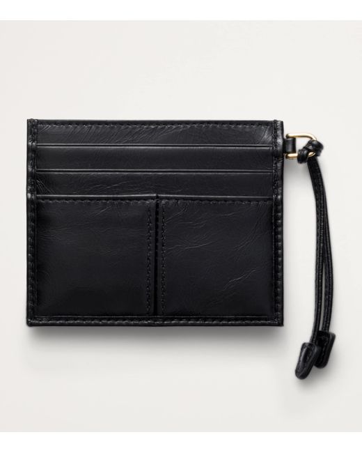 Prada Black Leather Card Holder