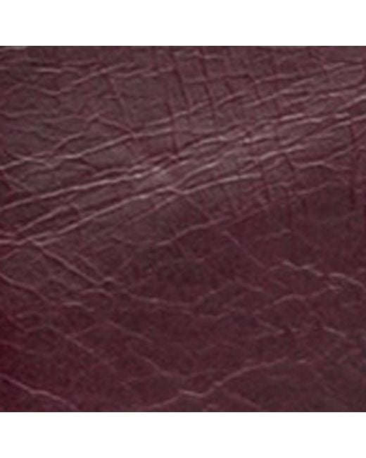 Prada Purple Leather Logo Card Holder