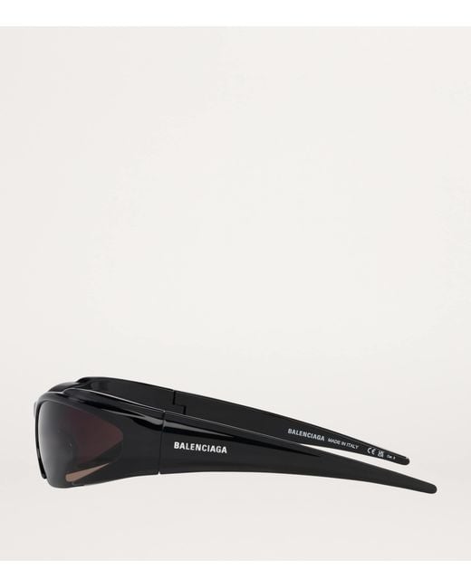 Balenciaga Gray Injected 6E000285 Sunglasses