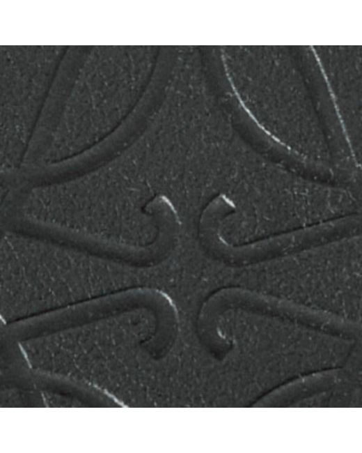 Loewe Black Leather Logo Biker Charm