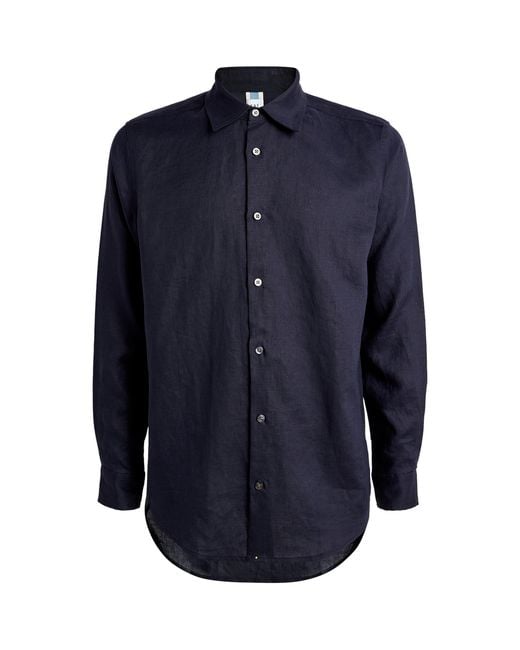 CHE Blue Linen Shirt for men