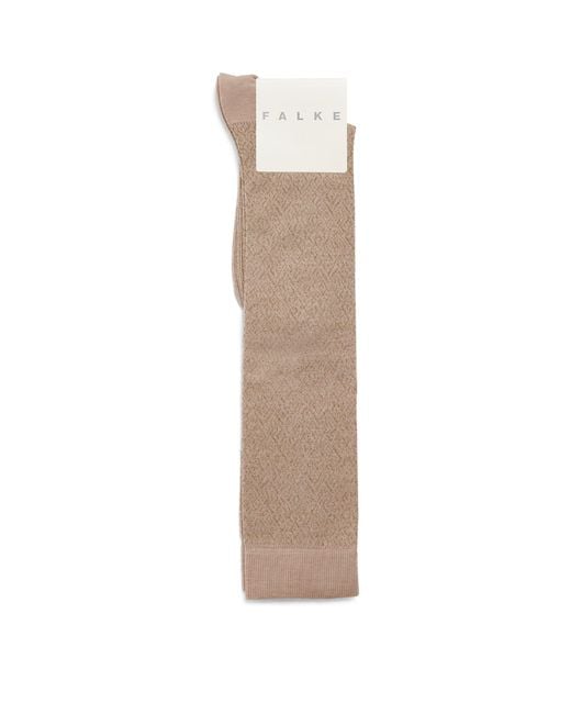 Falke Natural Wool-Blend Snow Glitter Knee-High Socks