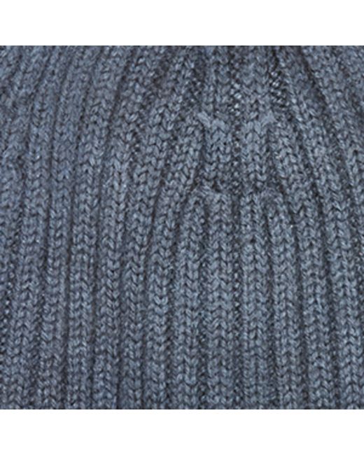 Loewe Blue Wool-Blend Beanie