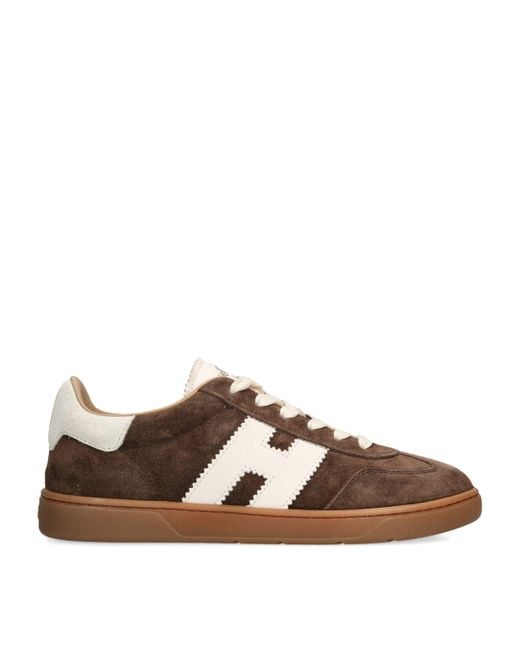Hogan Brown Suede Cool Sneakers