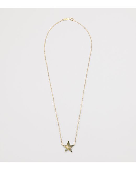 Jennifer Meyer Metallic Large And Diamond 70S Star Necklace
