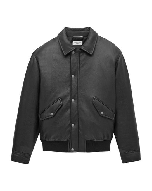 Saint Laurent Gray Coats & Jackets for men