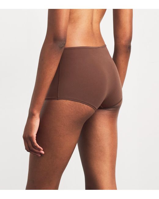 Skims Brown Fits Everybody Boyshort Briefs
