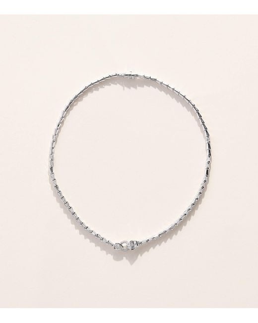 SHAY Natural And Diamond Serpentine Necklace