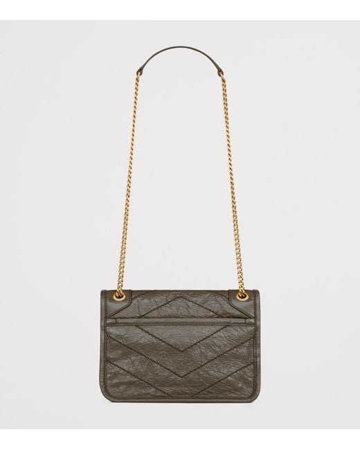 Saint Laurent White Mini Niki Shoulder Bag