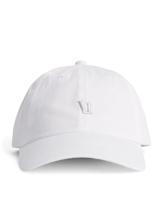 vuori White Dad Baseball Cap for men