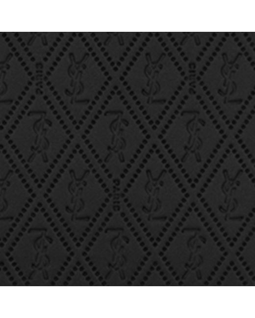 Saint Laurent Black Embossed Take-Away Box Bag