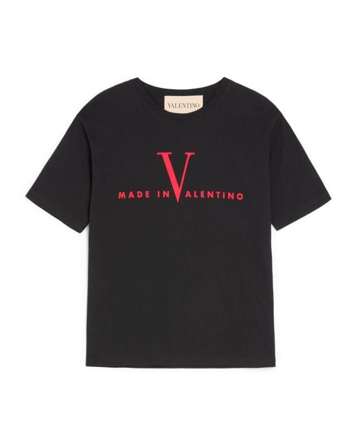 Valentino Garavani Black Cotton Made for men