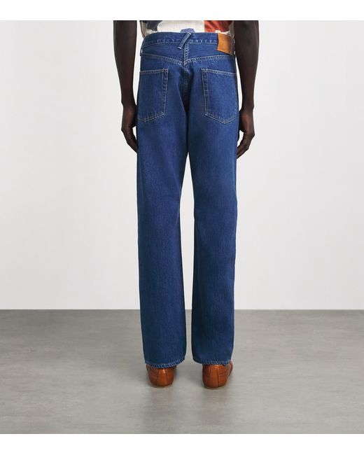 Paul Smith Blue Straight Jeans for men