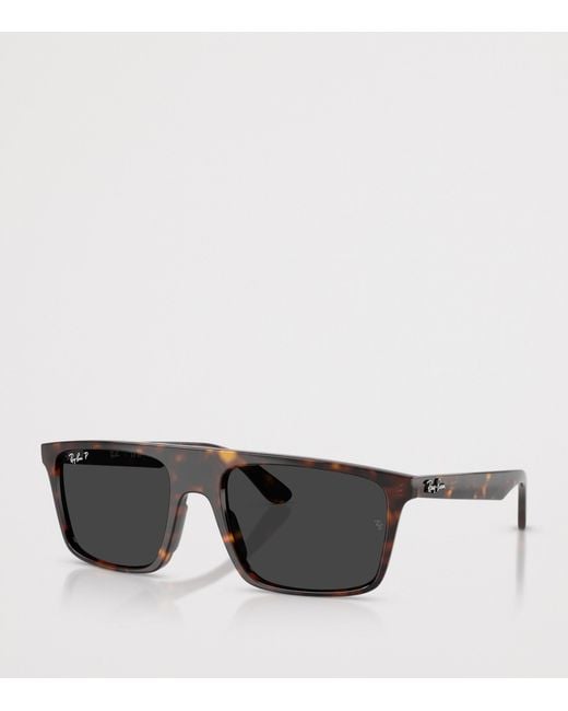 Ray-Ban Black Rb2222 Square Sunglasses