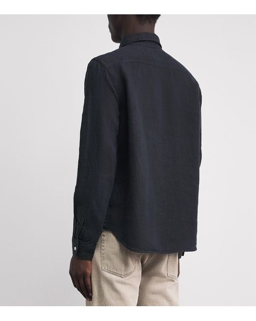 Citizens of Humanity Blue Linen Cairo Shirt for men