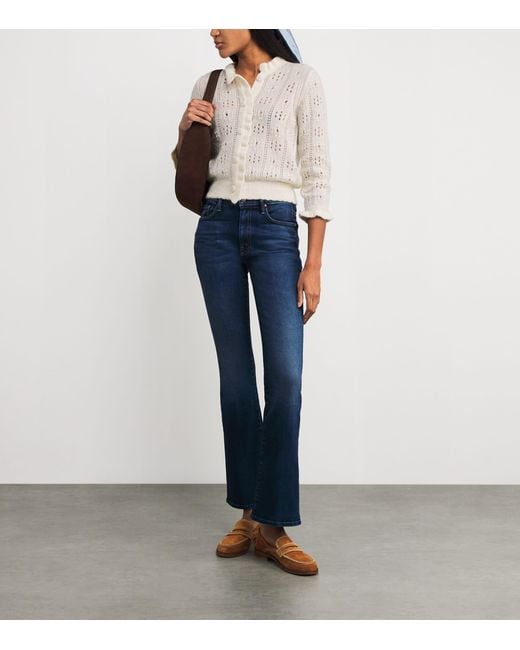 Doen White Alpaca-Blend Claudie Cardigan