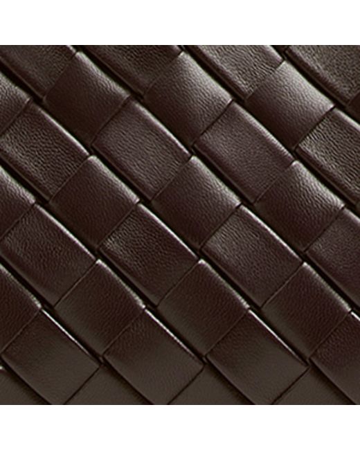 Bottega Veneta Brown Leather Lauren 1980 Clutch Bag