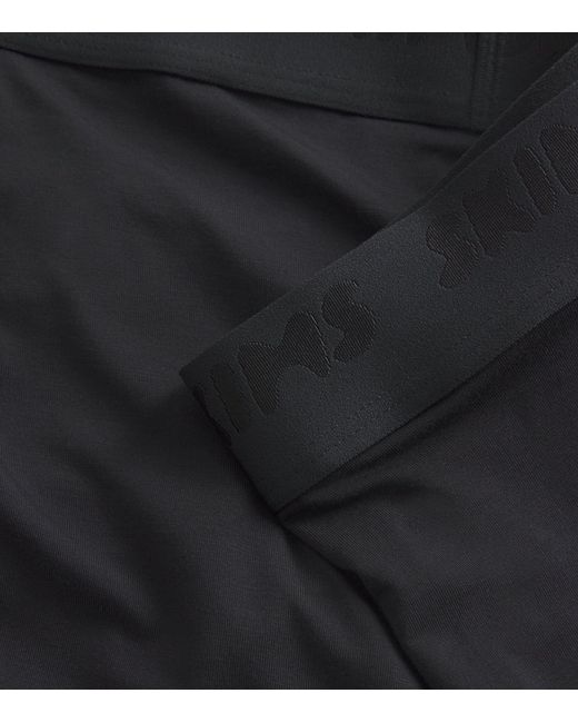 Skims Black Stretch Boxer Briefs for men