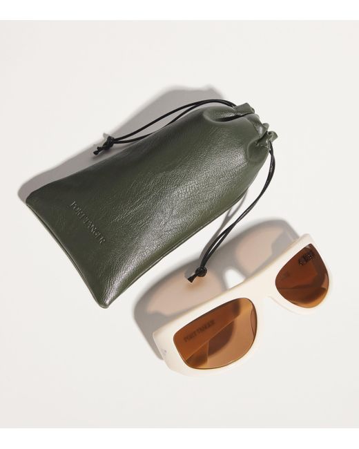 Port Tanger Natural Rectangular Fayaz Sunglasses