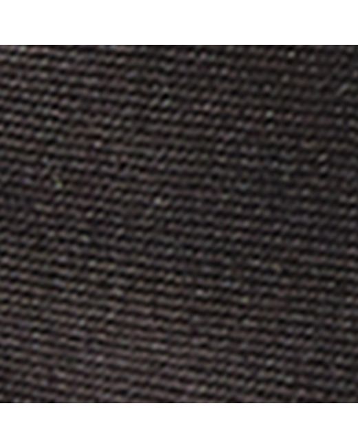 Giorgio Armani Black Large Silk Pre-tied Bowtie for men