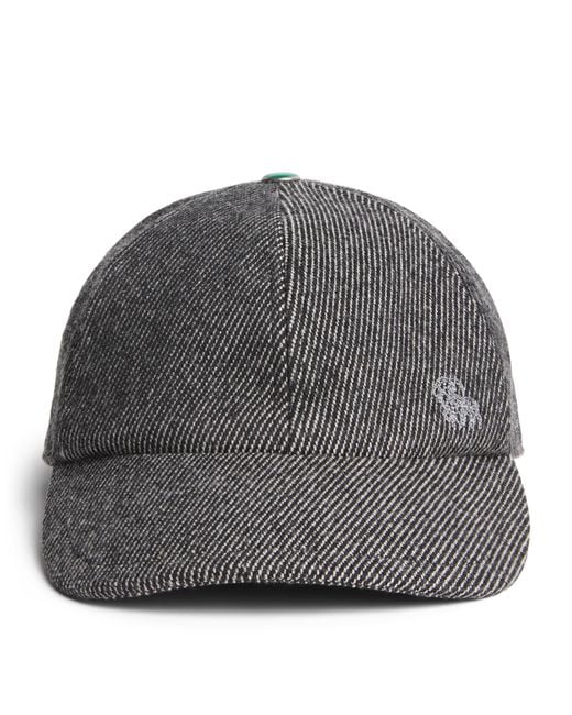 God's True Cashmere Gray X Joopiter Cashmere Tartan Joy Fincher Cap for men