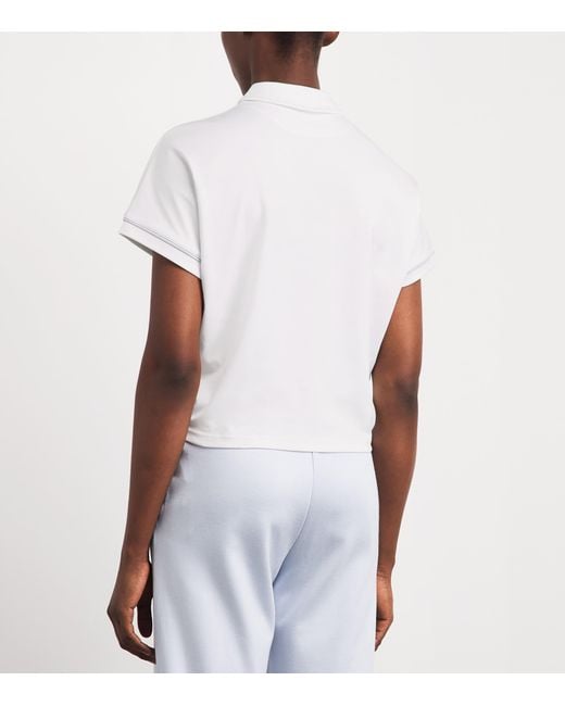 Eleventy White Blusa Polo Shirt