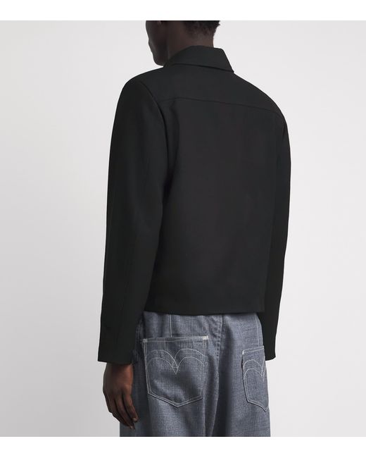 Won Hundred Black Dutton Boxy Jacket for men