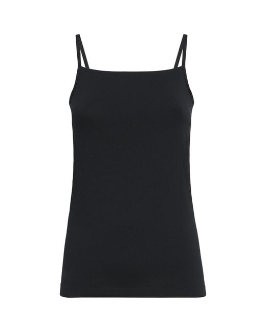 Wolford Black Aurora Tank Top