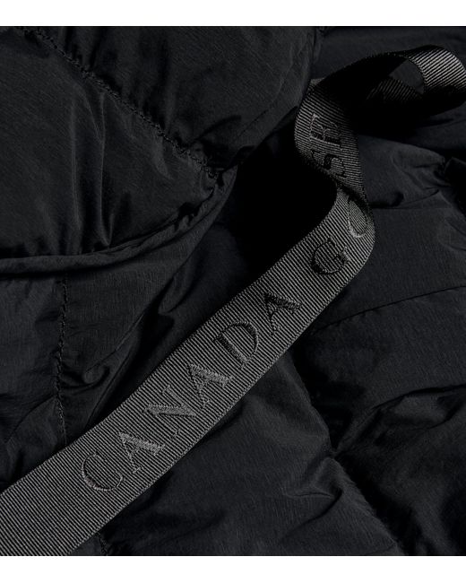 Canada Goose Black Down-Filled Clair Long Coat