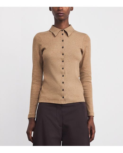 ME+EM Natural Organic Cotton-Blend Ultimate Shirt