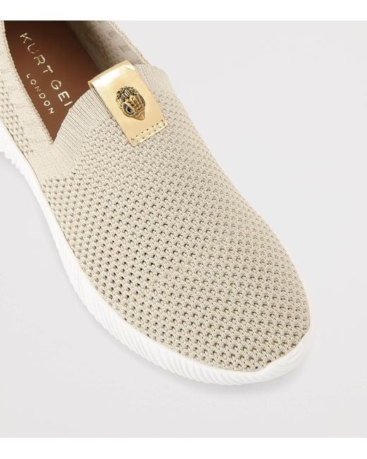Kurt Geiger Natural Lorna Slip-On Sneakers
