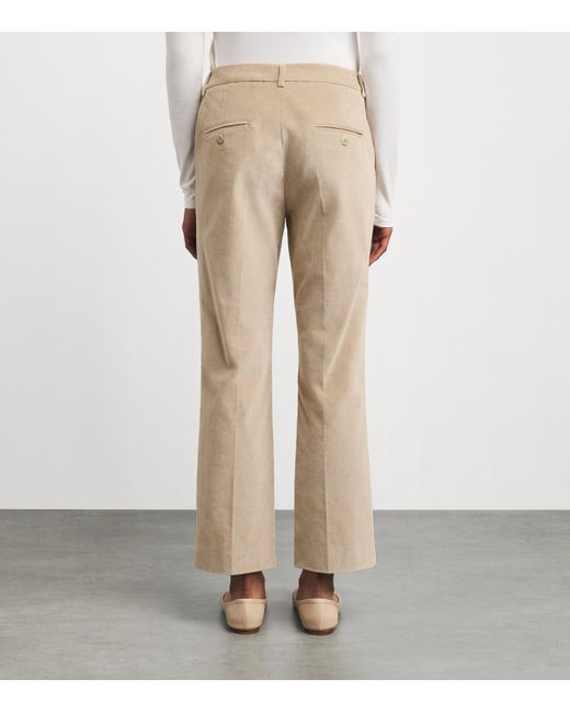 Weekend by Maxmara Natural Stretch Corduroy Trousers