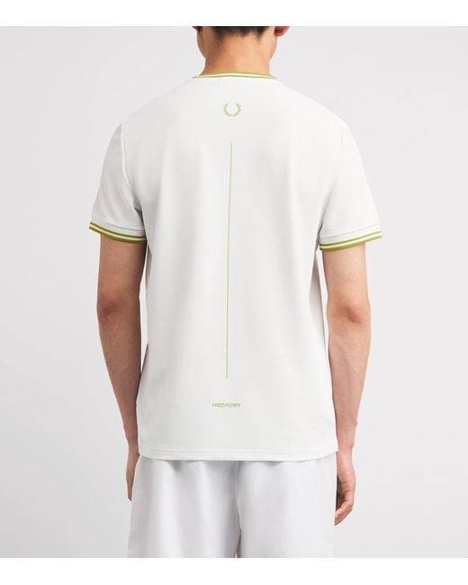 Fred Perry White Tennis T-Shirt for men
