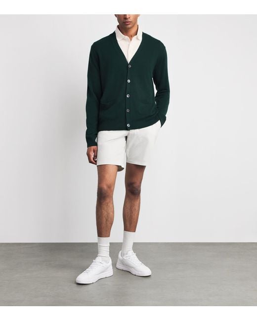 Ralph Lauren White Airflow Polo Shirt for men