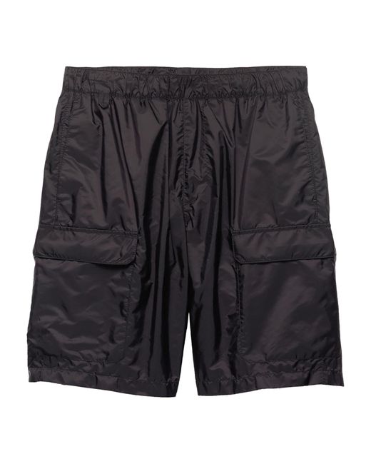 Prada Black Re-Nylon Swim Shorts for men