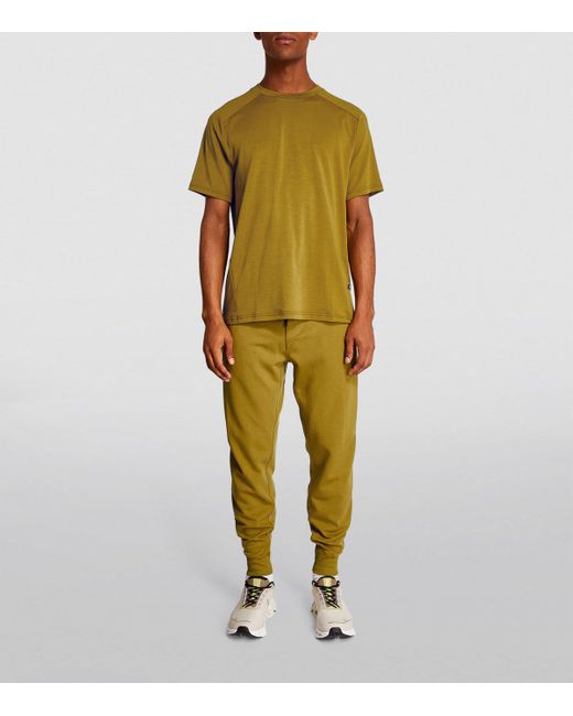 On Shoes Green Focus-T Short-Sleeve T-Shirt for men