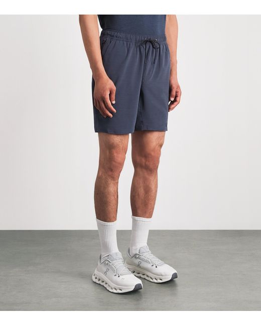 vuori Blue 7' Lined Elevate Kore Shorts for men