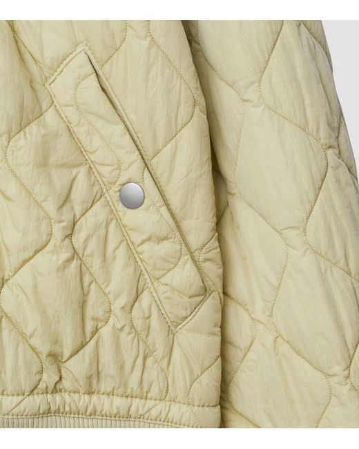 Burberry Natural Quilted Jacket for men