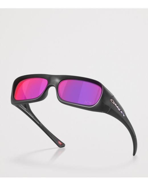 Oakley Purple Kylian Mbappé Signature Series Permian Rectangle Sunglasses