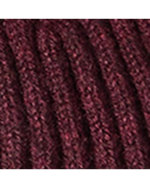 Brunello Cucinelli Red Cashmere Rib-Knit Beanie for men