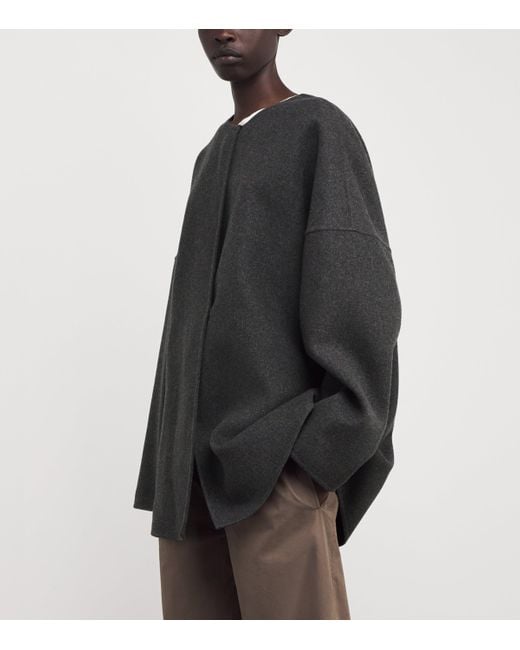 The Row Black Elke Cashmere Jacket