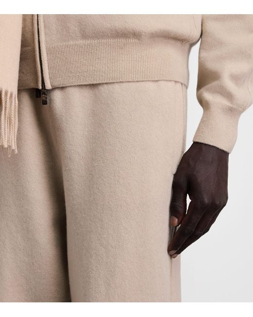 Colombo Natural Cashmere Sweatpants for men