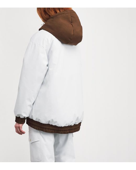 Eleventy White Down Technical Parka