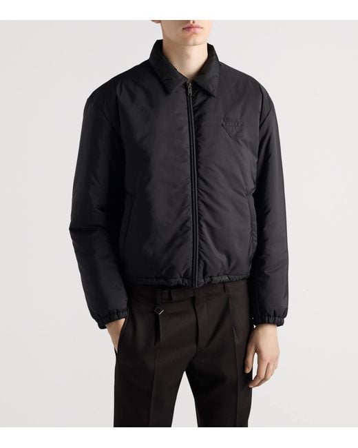 Prada Black Re-Nylon Jacket for men