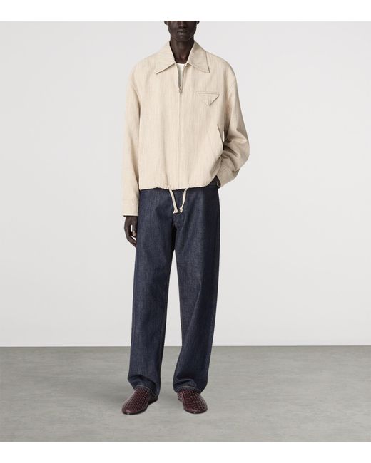 Bottega Veneta Brown Lambskin Sunday Loafers for men