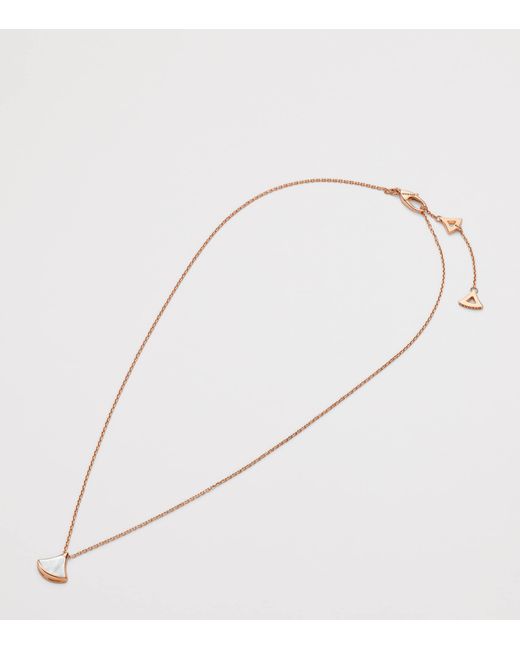 BVLGARI Metallic And Mother-Of-Pearl Divas' Dream Necklace