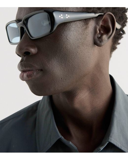 Port Tanger Blue Acetate Mektoub Sunglasses for men