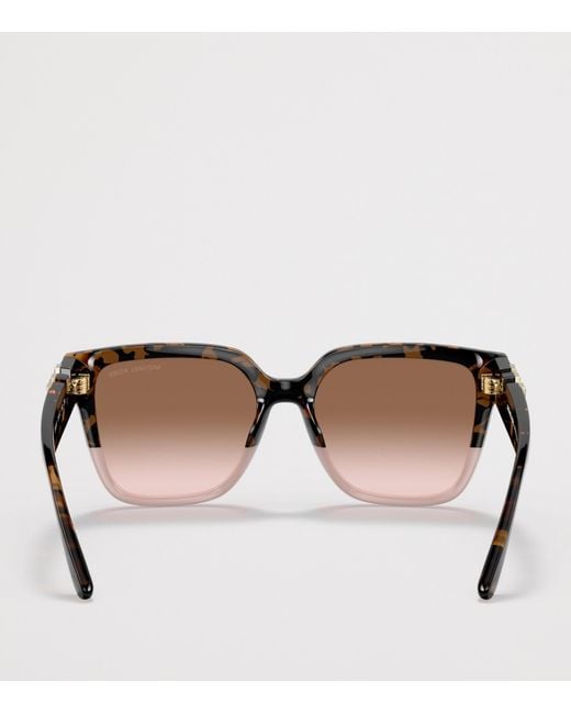 Michael Kors Brown Karlie Square Sunglasses
