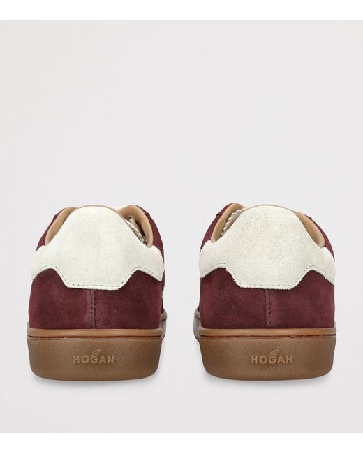 Hogan Brown Suede Cool Sneakers